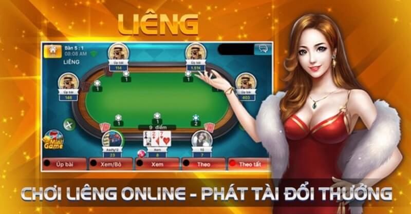 Game đánh bài liêng