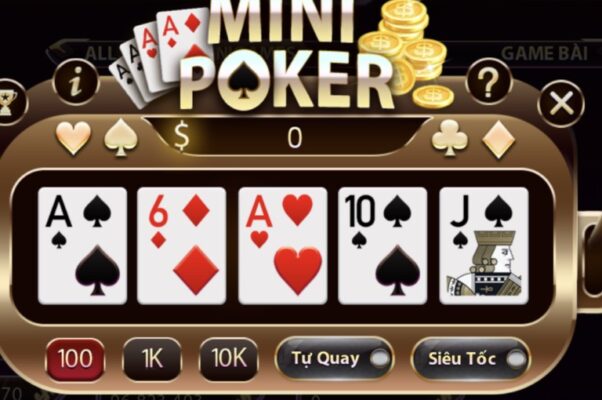 Giới thiệu sơ lược về tựa game Mini Poker Go88