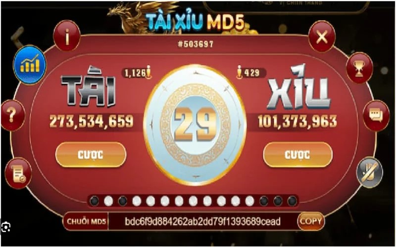 Tổng quan về game Tài xỉu MD5 Go88